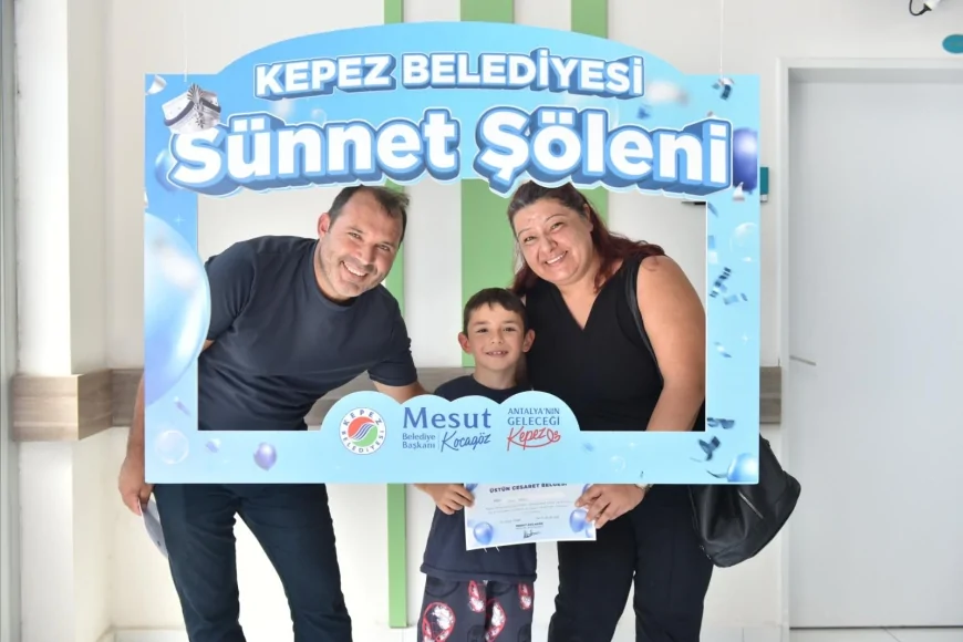 Kepez Belediyesi 400 çocuk için sünnet sürecini başlattı, büyük şölen 24 Ağustos’ta
