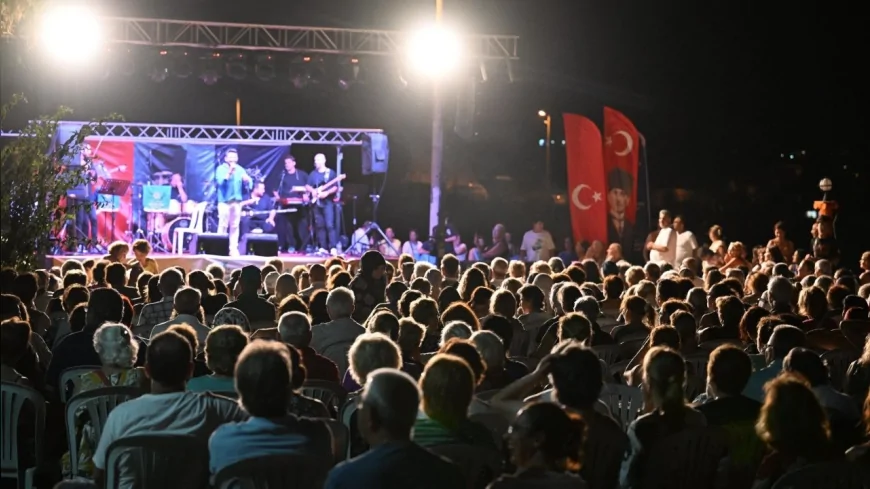 Aydın Büyükşehir Belediyesi’nin Yaz Konserleri Didim’de müzikseverlere unutulmaz gece yaşattı