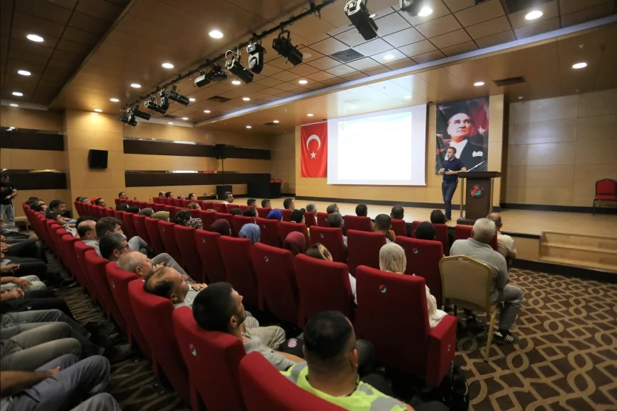 Kepez Belediyesi personeline iş sağlığı ve güvenliği konusunda kapsamlı eğitim verildi