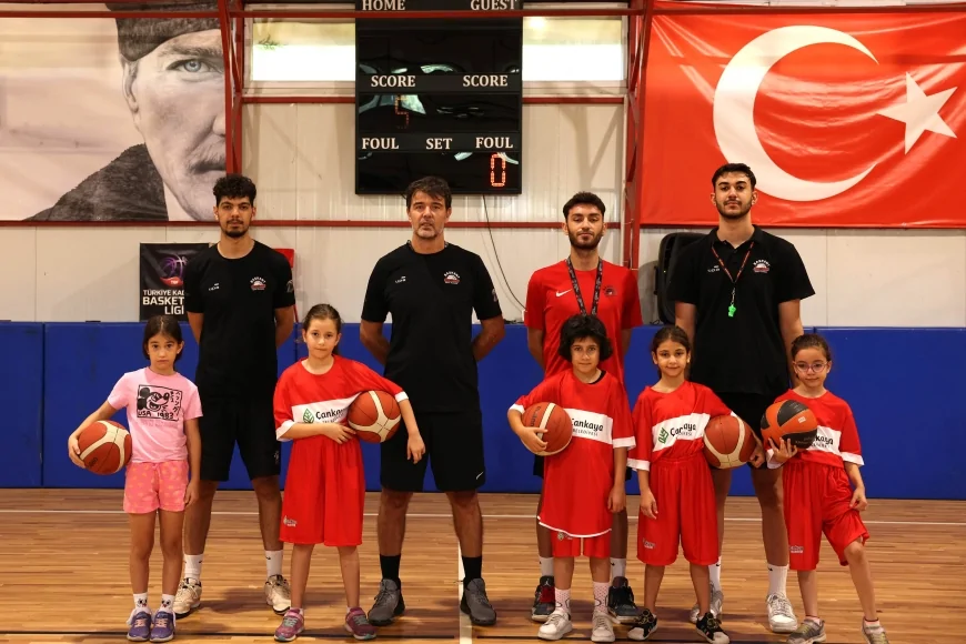 Çankaya Belediyesi Yaz Spor Okullarında Basketbol Heyecanı Başladı