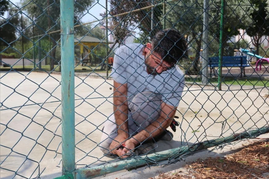 Aydoğmuş Mahallesi’nde 2.915 metrekarelik park baştan sona yenilendi