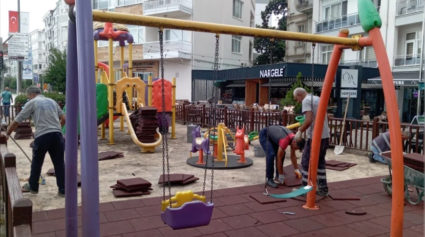 Ordu’da çocuklar için park yenileniyor: Taşbaşı Mahallesi’nde modern oyun alanı çalışması başladı
