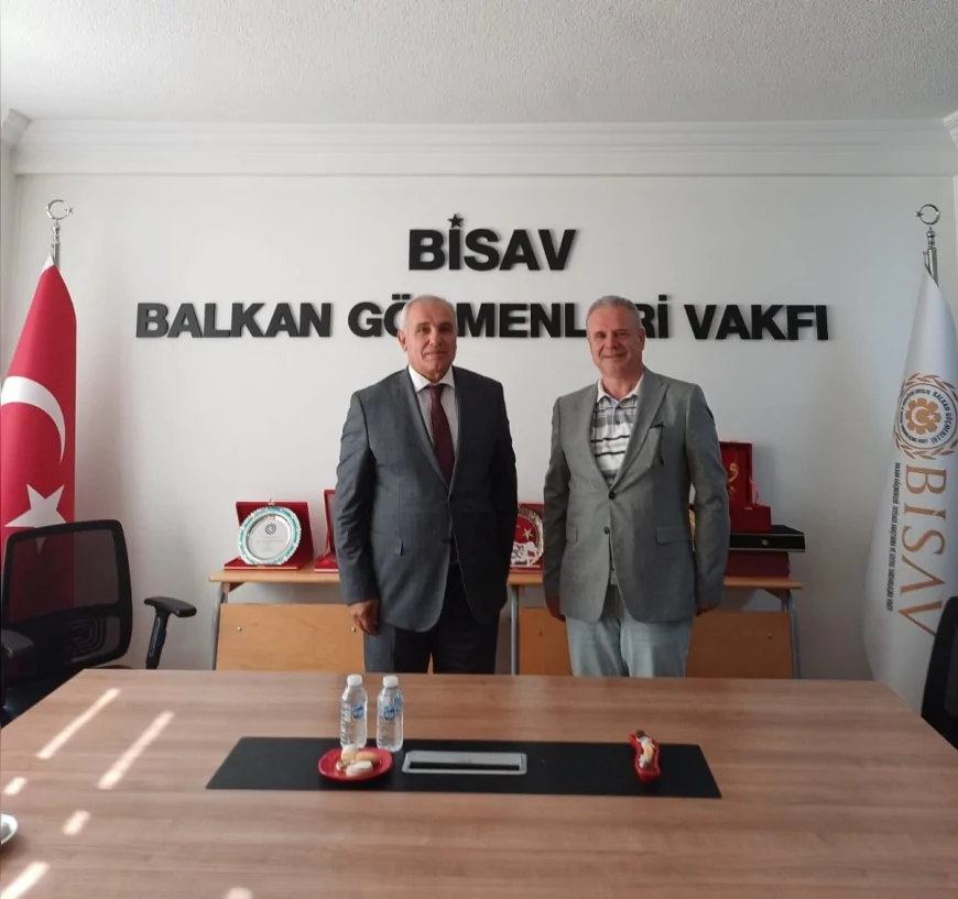 Ankara Sincan Kaymakamı Kılıç, Balkan Göçmenleri Vakfı’nda kültürel miras ve toplumsal hafıza gündemli toplantıya katıldı
