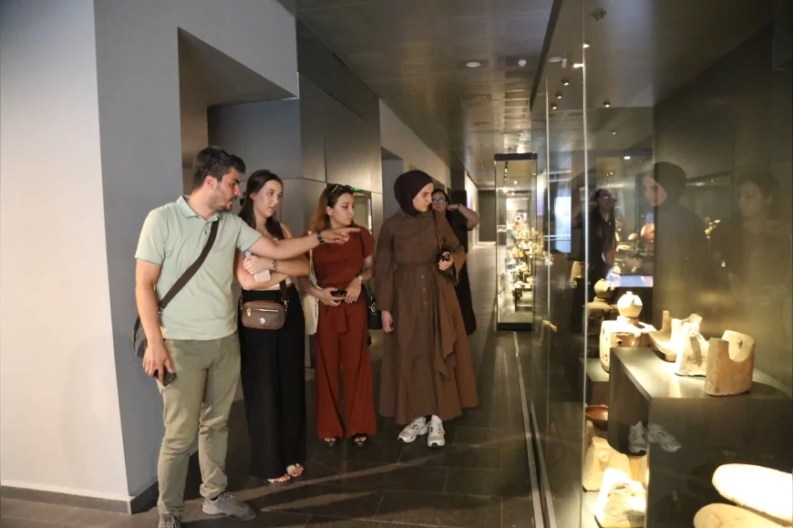 Sırbistan’dan gelen öğrenciler Kayseri’de kültür yolculuğuna çıktı