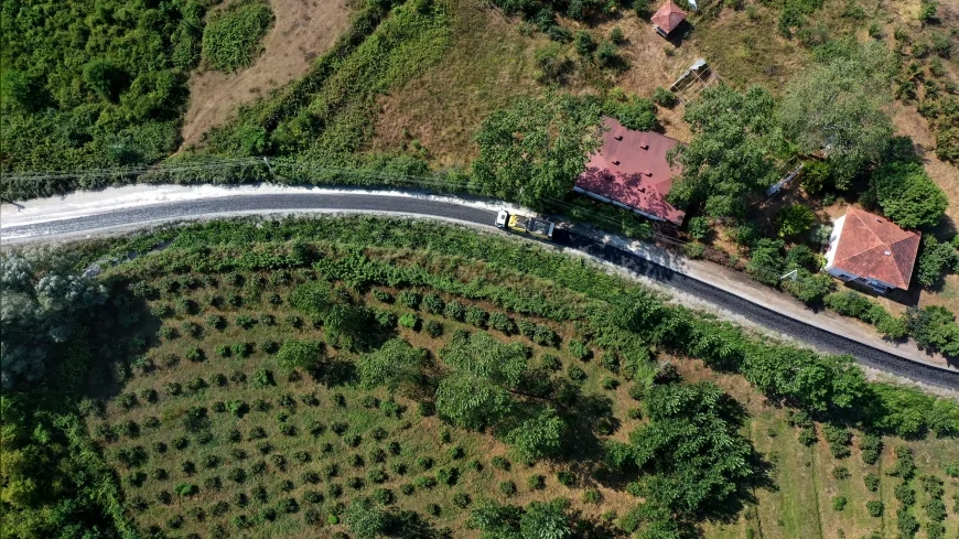 Ünye Kocuklu Mahallesi’nin 2,2 kilometrelik yolu asfaltlandı, yılların ulaşım sorunu çözüldü