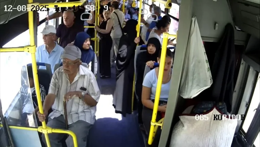 Kayseri’de otobüs şoförü fenalaşan yolcuyu güzergâh değiştirerek hastaneye yetiştirdi