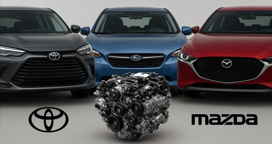 Toyota, Subaru ve Mazda ile yeni nesil içten yanmalı motor ailesi geliştiriyor!