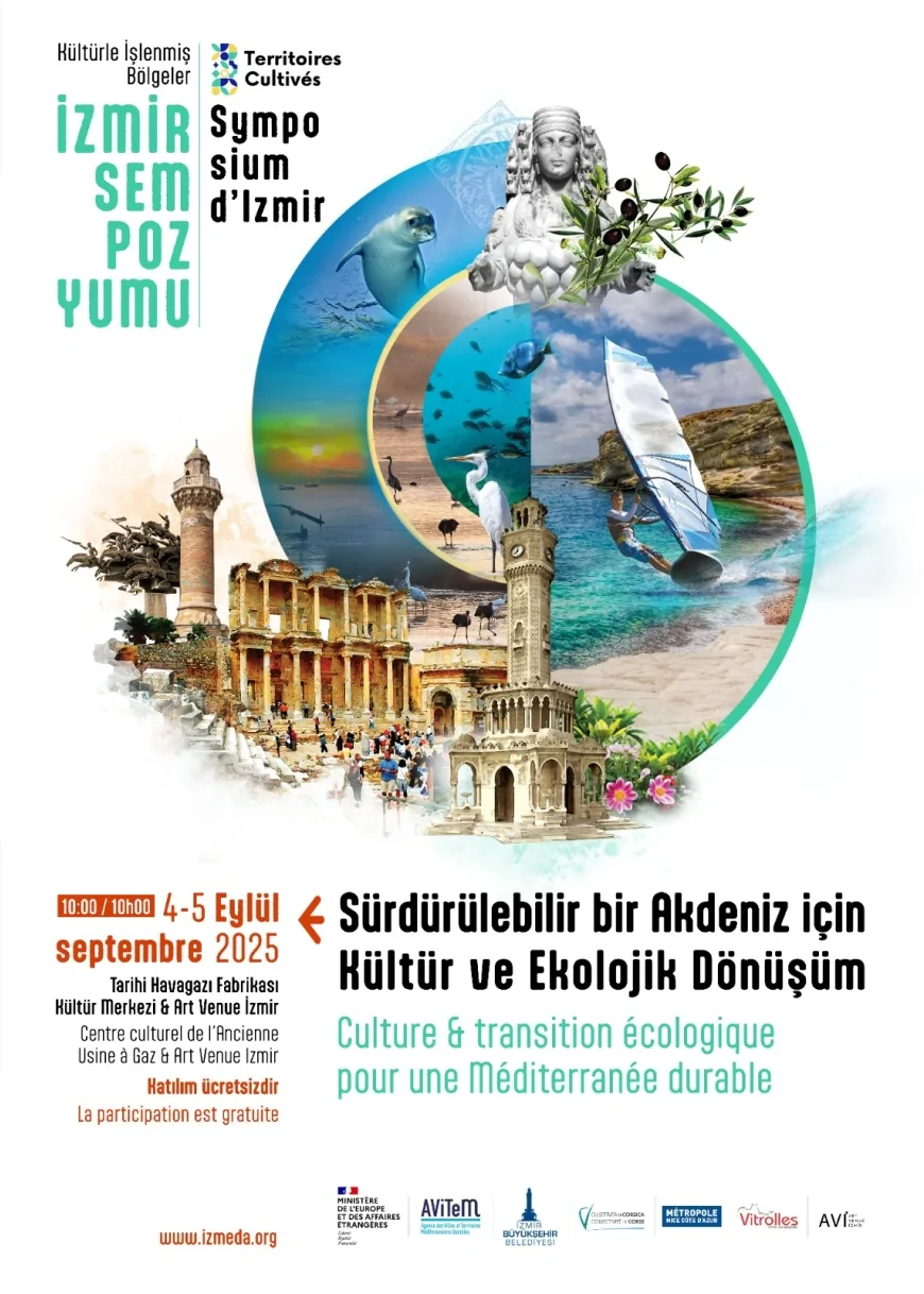 İzmir, Akdeniz Kültür Ağı’nın Merkezi Olma Yolunda: Sürdürülebilirlik ve Ekoloji Sempozyumu Eylülde Başlıyor