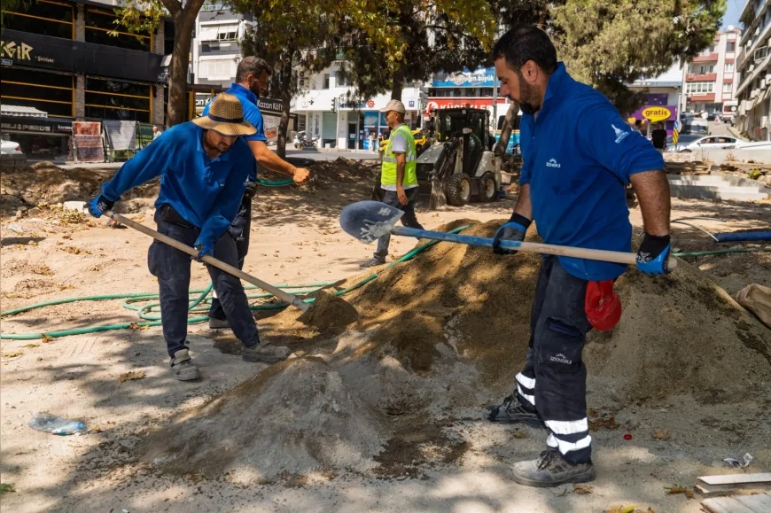 Buca Şirinyer’deki Beyazıt Aykut Parkı Yenileniyor, Yaz Sonunda Yeni Yüzüyle Açılacak