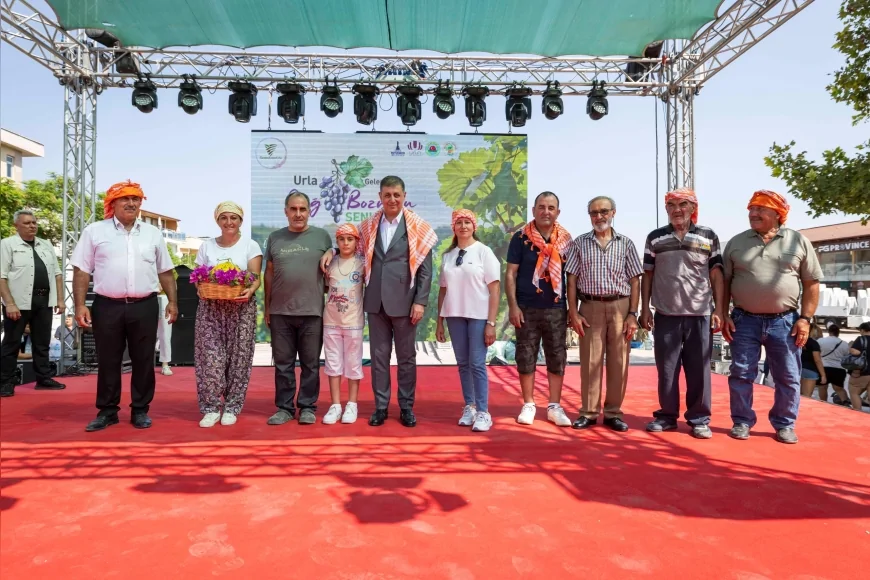 Urla’da 2 Bin 600 Yıllık Bağbozumu Geleneği Renkli Etkinliklerle Kutlanıyor