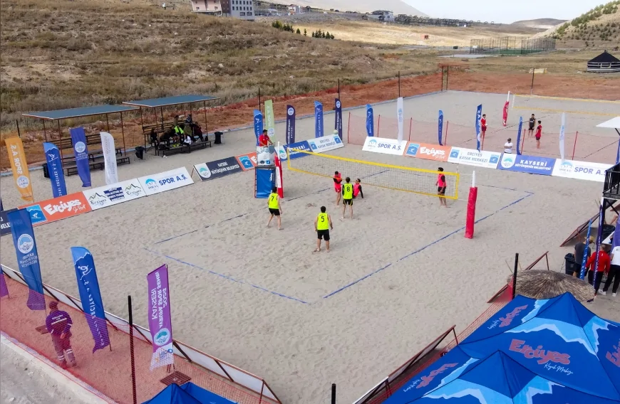 Erciyes’te 23-24 Ağustos’ta “En Havalı Voleybol Turnuvası” düzenlenecek