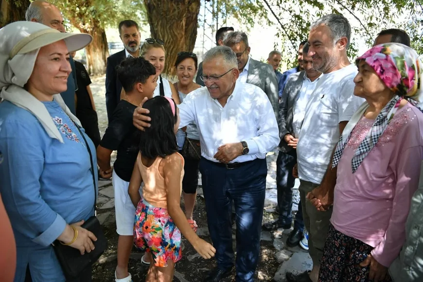 Başkan Büyükkılıç, Soysallı Milli Parkı’nda vatandaşlarla ve çocuklarla bir araya geldi