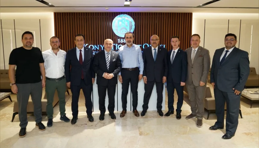 İYİ Parti heyetinden Konya’da ticaret, sanayi ve tarım odaklı temaslar