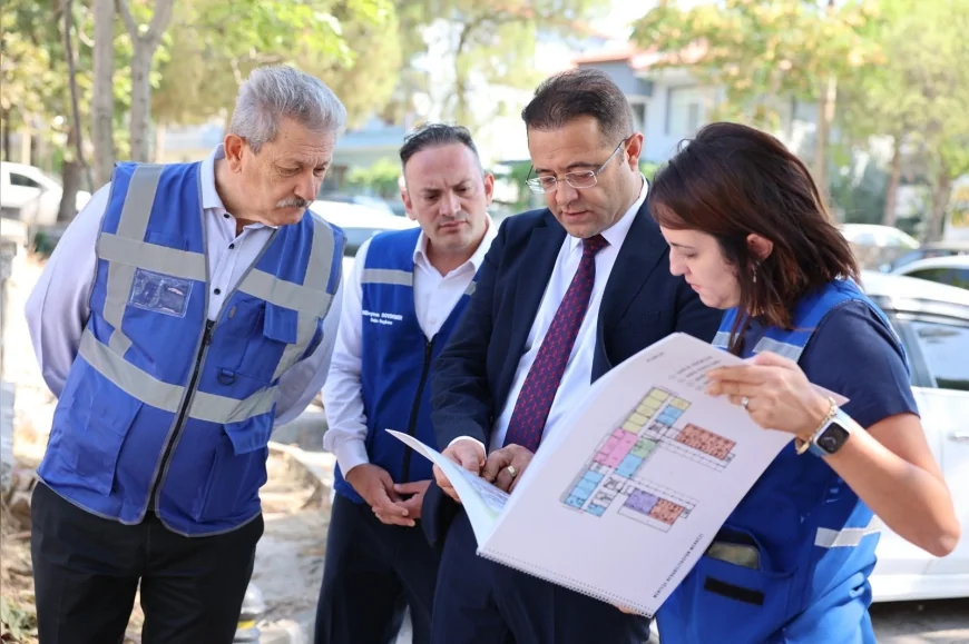 Muğla Menteşe’de huzurevi, park ve yol projeleri eş zamanlı denetimlerle hız kazanıyor