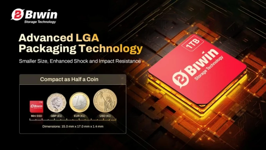 Biwin, microSD kart boyutunda yüksek hızlı “Mini SSD” tanıttı!