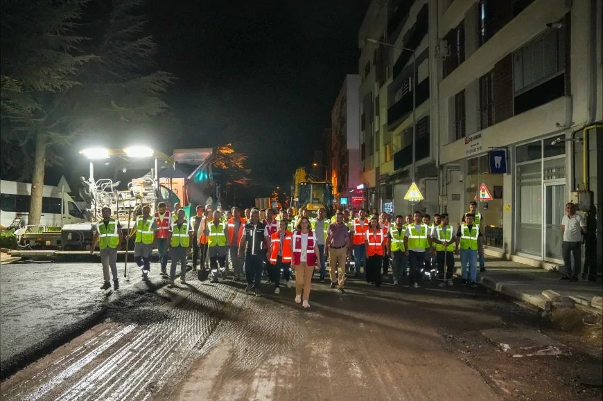 Eskişehir’de 4 ayda 60 bin ton asfalt döküldü, 22 ana caddede yenileme çalışmaları tamamlandı