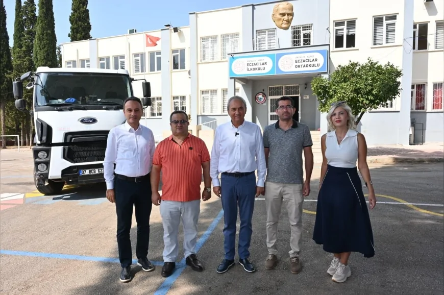 Kepez Belediye Başkanı Mesut Kocagöz: "170 okulumuz ve 112 bin öğrencimiz için üzerimize düşeni yapıyoruz"