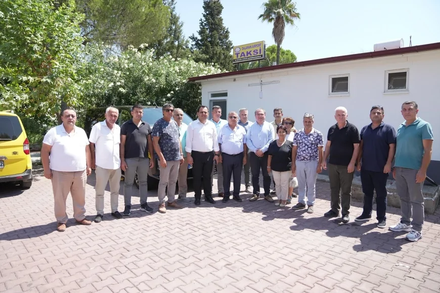 CHP heyeti Dalaman’da saha çalışması yaptı, Belediye Başkanı Sezer Durmuş ziyaretlere eşlik etti