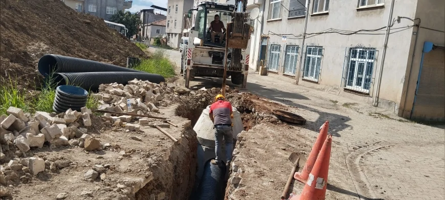 Fatsa Şerefiye Mahallesi’nde yağmur suyu hattı ile su baskınlarına kalıcı çözüm