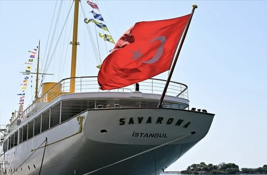 Atatürk’ün mirası Savarona, Erdoğan çiftinin himayesinde restore edilerek İstanbul Boğazı’nda halkla buluşuyor