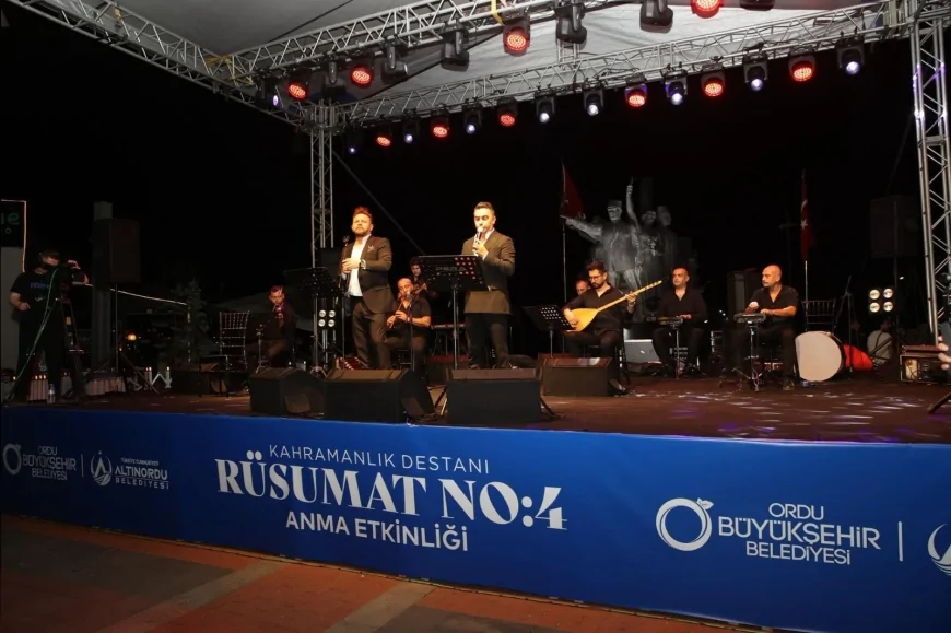 Ordu’da Rüsumat No:4 destanı 104. yılında anıldı: Kurtuluş Savaşı’nın kahraman gemisi yeniden sahilde