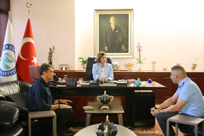Kahraman şoföre Başkan Ünlüce’den teşekkür