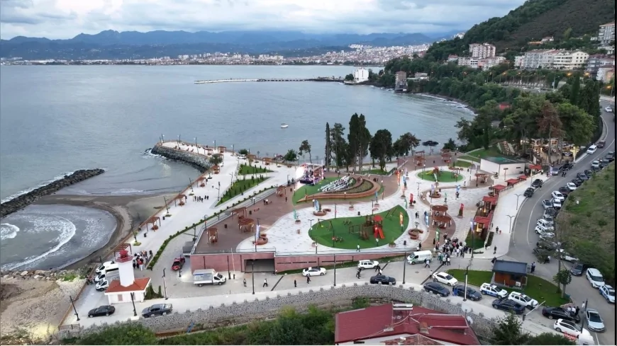 Ordu’da yeşil alan miktarı 6 yılda yüzde 137,5 arttı, 1,1 milyon metrekare yeni yaşam alanı kazandırıldı