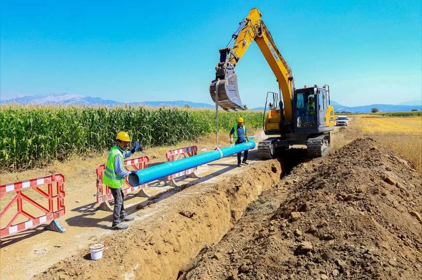 Denizli’de asbestli borular yenileniyor, Tavas’a 13 bin 200 metre modern içme suyu hattı kuruluyor