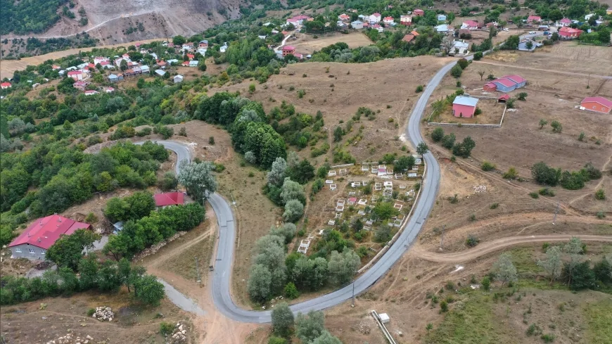Mesudiye’de 5,5 kilometrelik yol ağı asfaltla yenilendi, ulaşımda konfor arttı