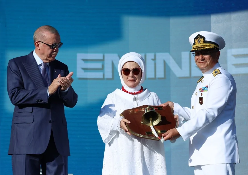 Emine Erdoğan: “Milli Teknoloji Hamlesi’nin denizlerdeki yansıması TEKNOFEST Mavi Vatan hayırlara vesile olsun”