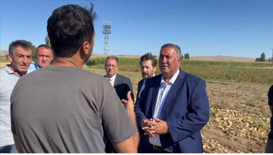 CHP Milletvekili Ömer Fethi Gürer: “Patates üreticisi maliyetin altında satış yapıyor, TMO alıma başlamalı”