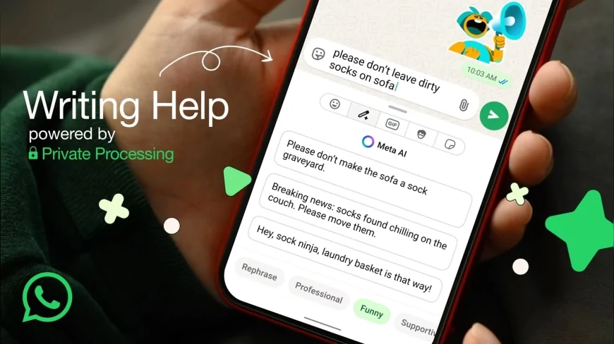 WhatsApp, yapay zeka destekli yazma asistanını tanıttı!
