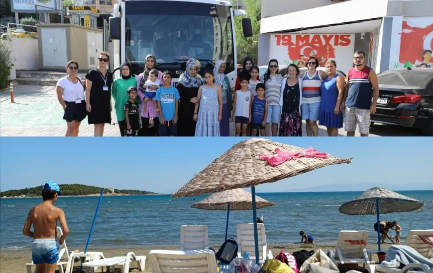Narlıdere Belediyesi özel gereksinimli bireyler ve çocuklar için denizle buluşma etkinliği düzenledi!