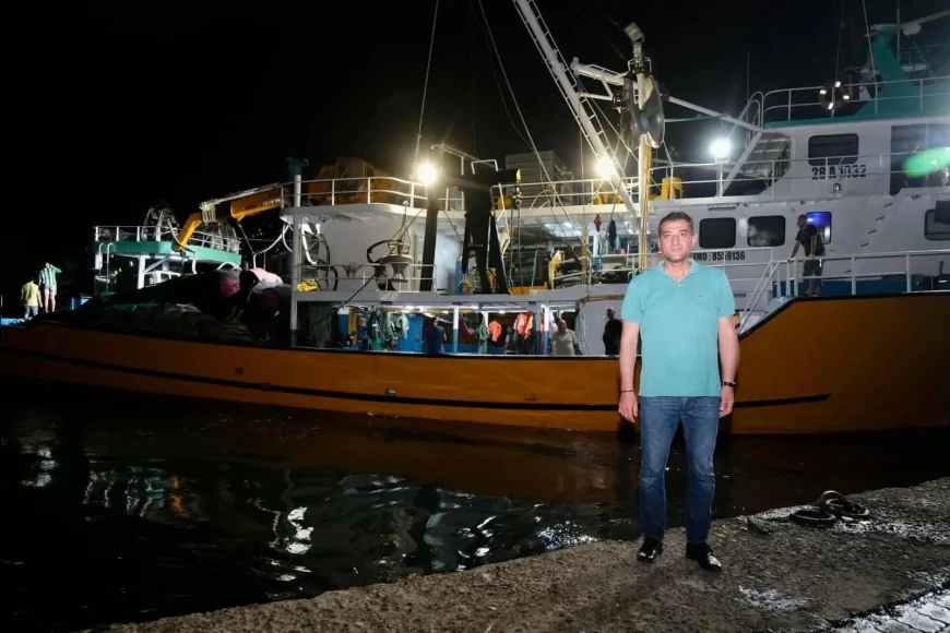 Giresun Belediye Başkanı Fuat Köse’den balıkçılara av sezonu mesajı: “Bol ürünlü ve kazasız bir dönem diliyorum”