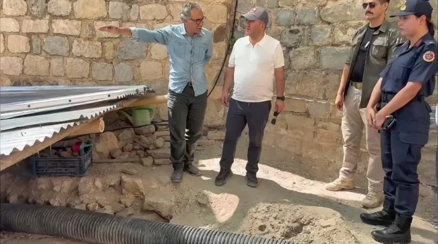 ElazığValisi Numan Hatipoğlu: Salkaya Köyü'nde bulunan dev mozaik, kilise ve şarap kuyusu bölgenin tarihini yeniden şekillendiriyor
