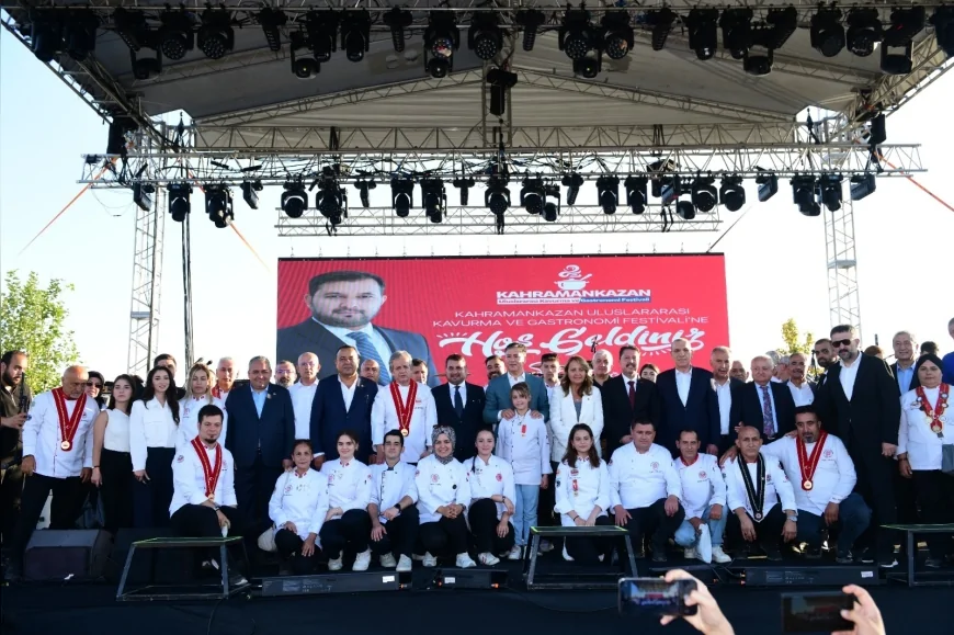 Kahramankazan’da ilk Uluslararası Kavurma ve Gastronomi Festivali on binleri buluşturdu
