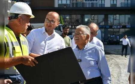 Kayseri’de 4 milyar TL’lik Sahabiye Kentsel Dönüşüm Projesi hızla ilerliyor, Başkan Büyükkılıç çalışmaları sahada inceledi