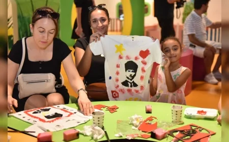 Antalya Bilim Merkezi’nde 30 Ağustos Zafer Bayramı coşkusu çocuklarla buluştu