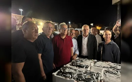 Balıkesir’de balık sezonu açıldı: Bandırma Su Ürünleri Hali’nde ilk mezat yapıldı