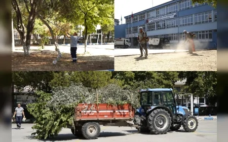 Yunusemre Belediye Başkanı Semih Balaban: "Öğrencilerimizin hijyenik ortamlarda eğitim görmesini sağlıyoruz"