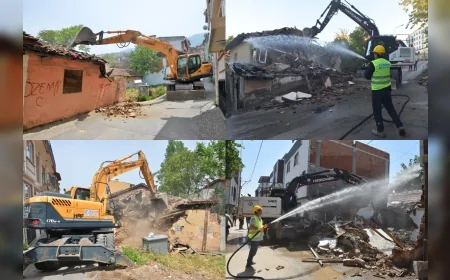 Yıldırım Belediye Başkanı Oktay Yılmaz: "Metruk yapılar huzuru bozacak karanlık noktalar haline gelmeyecek"