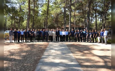 Başkan Mehmet Türkmen, Zabıta Haftası’nda personeliyle bir araya geldi