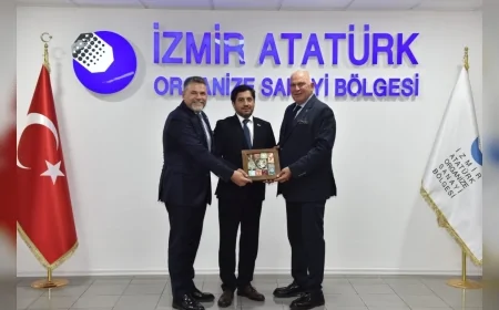 Belarus Heyeti İzmir Atatürk OSB’yi Ziyaret Etti: Türkiye-Belarus Ticaretinde İş Birliği Mesajı