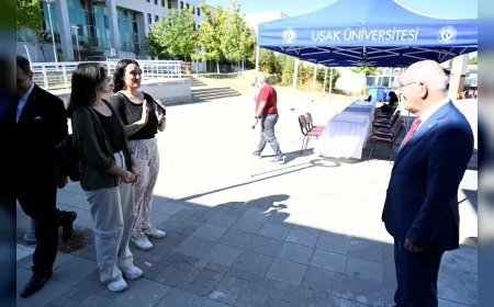 Uşak Üniversitesi Rektörü Prof. Dr. Ekrem Savaş: “Yeni Öğrencilerimizi Donanımlı ve Güçlü Bireyler Olarak Yetiştireceğiz”
