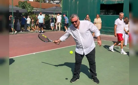 Yalova’da Zafer Bayramı tenis turnuvası tamamlandı, 200 sporcu kortlarda kıyasıya mücadele etti