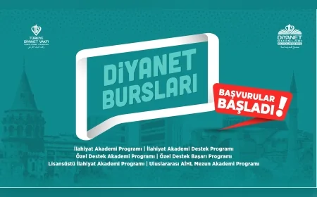 Türkiye Diyanet Vakfı 2025-2026 burs başvuruları başladı, öğrenciler çevrim içi kayıt yapabilecek