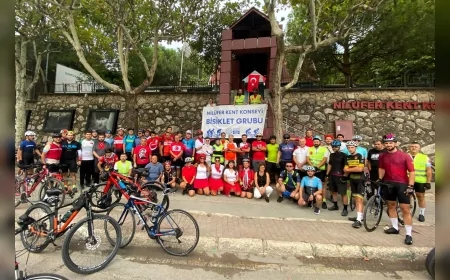 Nilüfer’de 30 Ağustos coşkusu bisiklet tutkunlarının “Zafer Sürüşü” ile kutlandı!