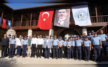 Milas Belediye Başkanı Fevzi Topuz: "Zabıta personelimiz toplum düzeni ve güvenliği için önemli görevler üstleniyor"
