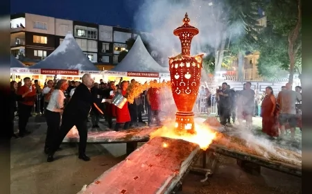 Menemen Belediyesi 4. Uluslararası Çömlek Festivali 41 ülkeden katılımcıyla başlıyor