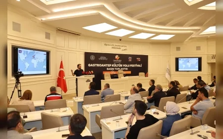 Gaziantep’te GastroANTEP Kültür Yolu Festivali için geri sayım başladı, detaylar basın toplantısıyla paylaşıldı